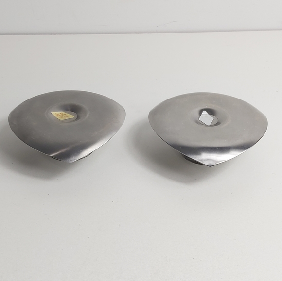 Vintage pair Stainless Steel egg holders - Picture 11 of 13